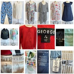 BUNDLE of 10 Pieces Girl’s Clothes size 6, 6X & 7